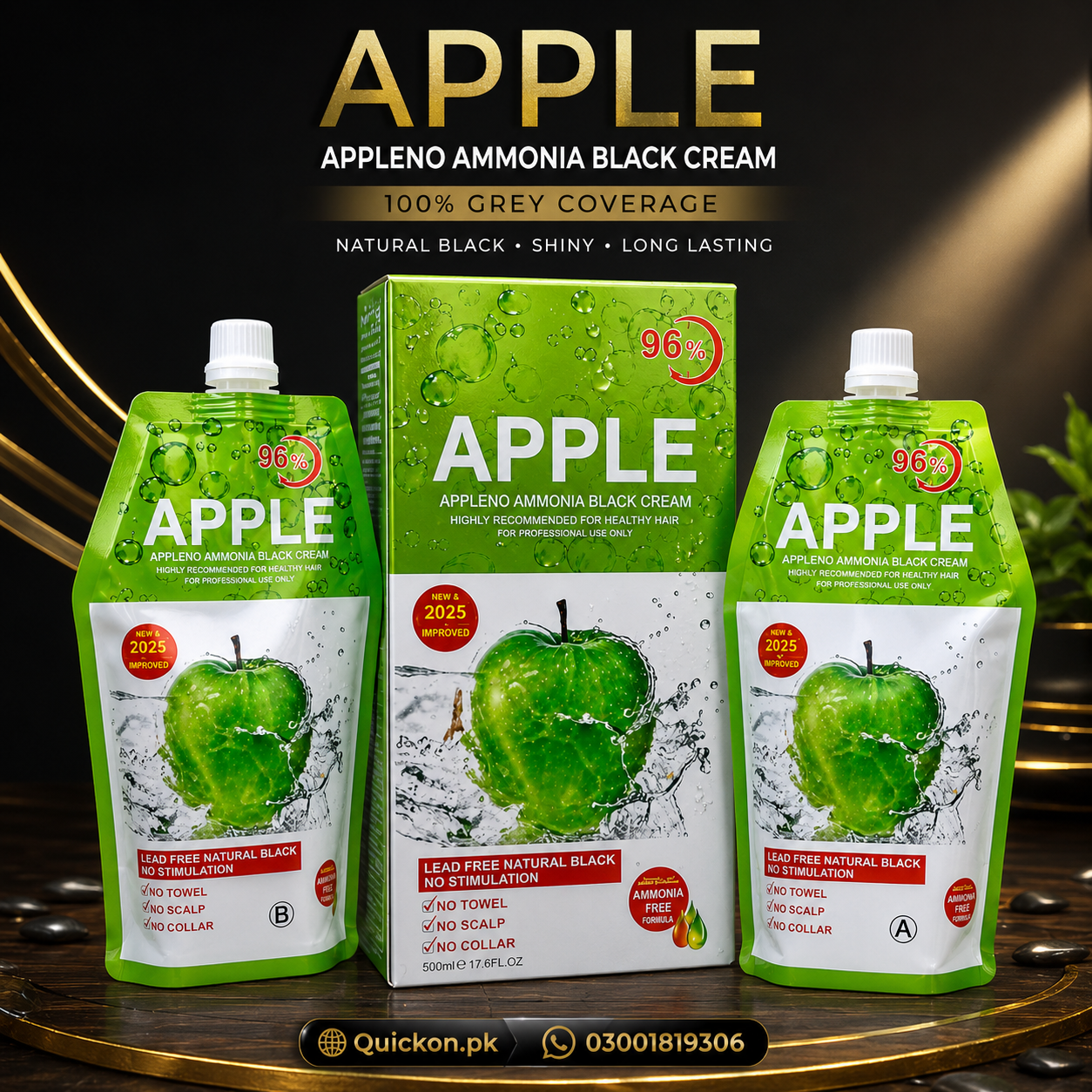 Buy Genuine Apple Hair Color Price in Pakistan – At Quickon.pk