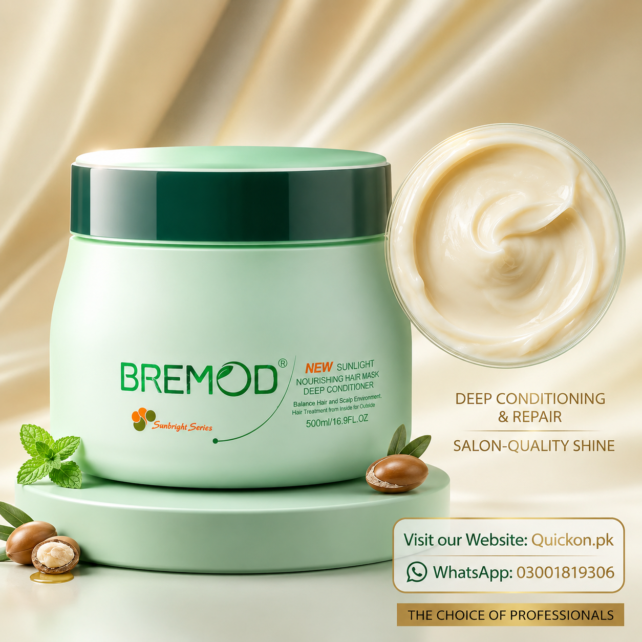 Original Bremod Nourishing Hair Mask Price in Muzaffargarh- Official Pakistan Store Quickon.pk