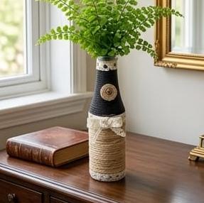 Decorative plant bottle