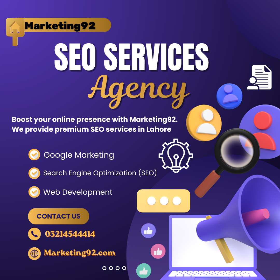 Best SEO Services in Lahore | Marketing92