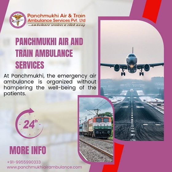 Hire the ICU Facilitated High-Tech Air Ambulance Services in Amritsar for Easy Long-Distance Medical Transfer