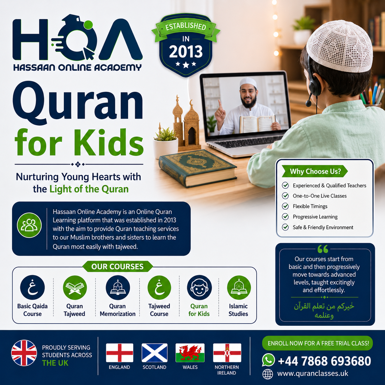 Looking for Online Quran Classes for Kids and Adults in the UK?