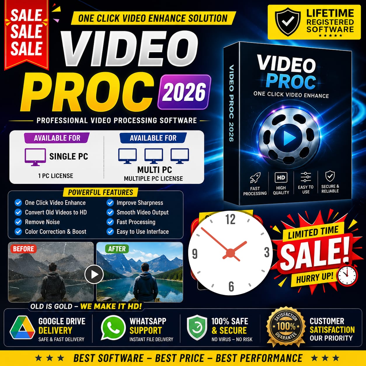 Video enhance & HD converter software available 2026