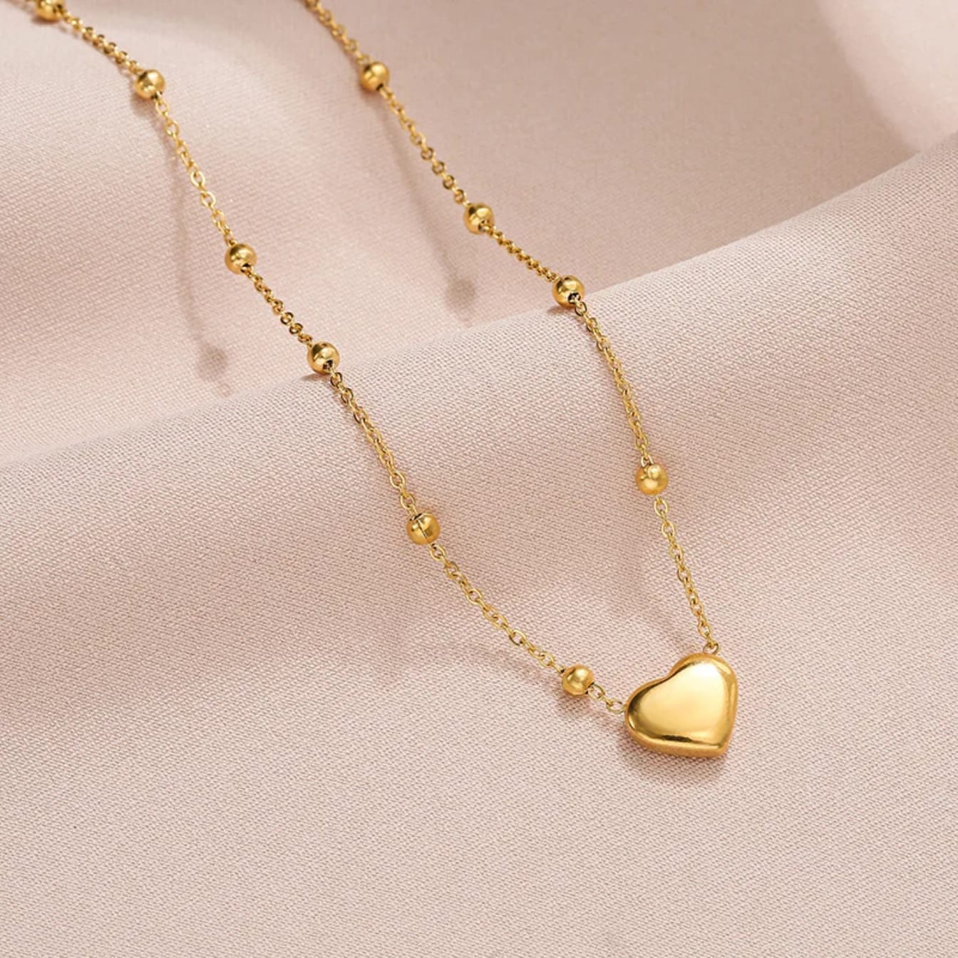 stillness still locket chain