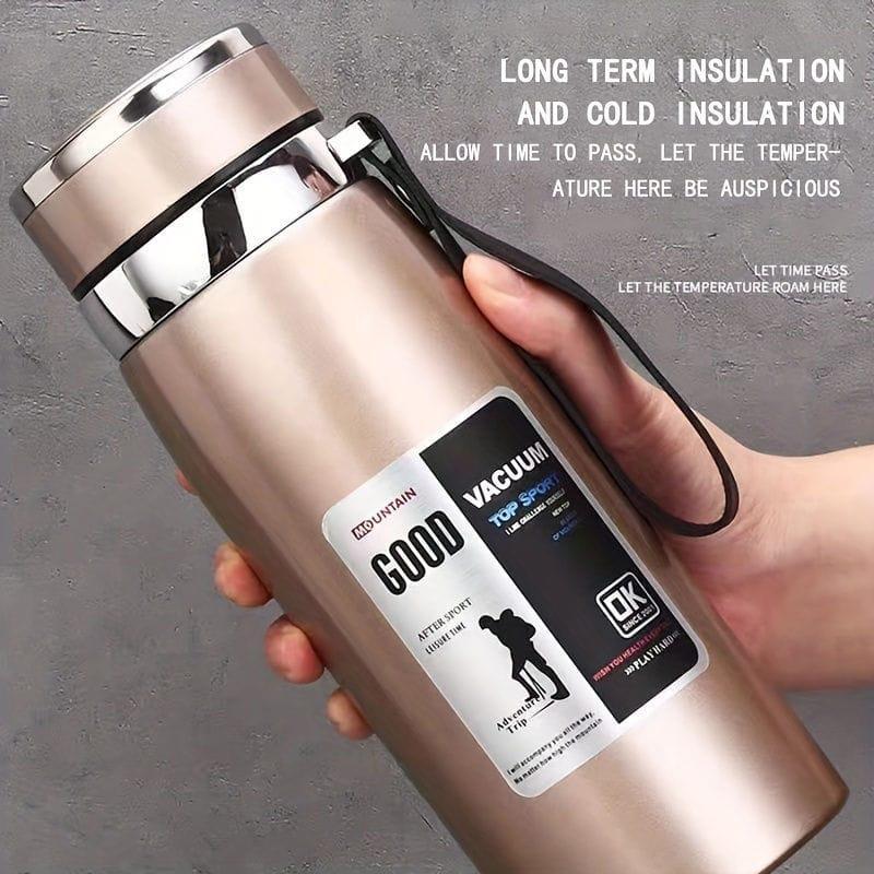 A beautiful thermos for hot and cold