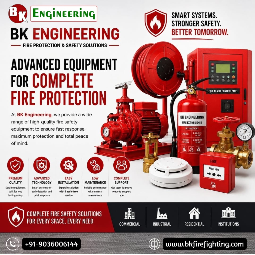 Reliable Fire Protection Solutions in Lucknow for Daily Safety