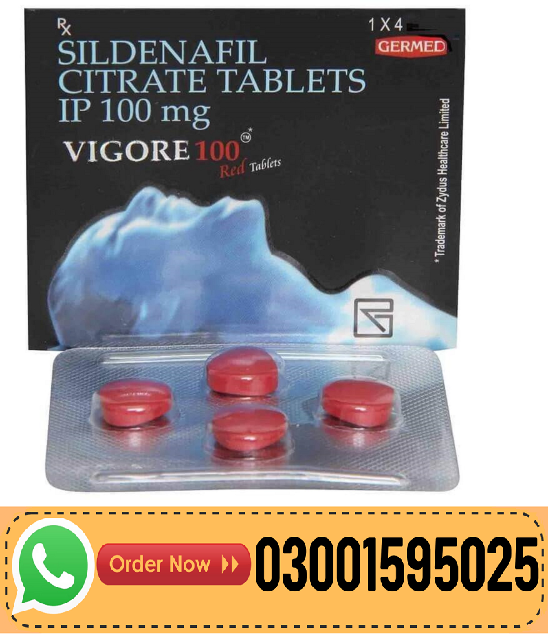 Vigore 100mg Red Tablets In Pakistan-03001595025