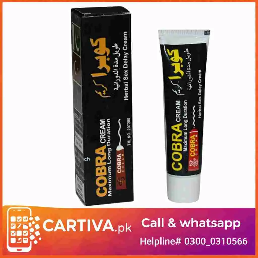 Black Cobra Delay Cream In Pakistan/03000310566