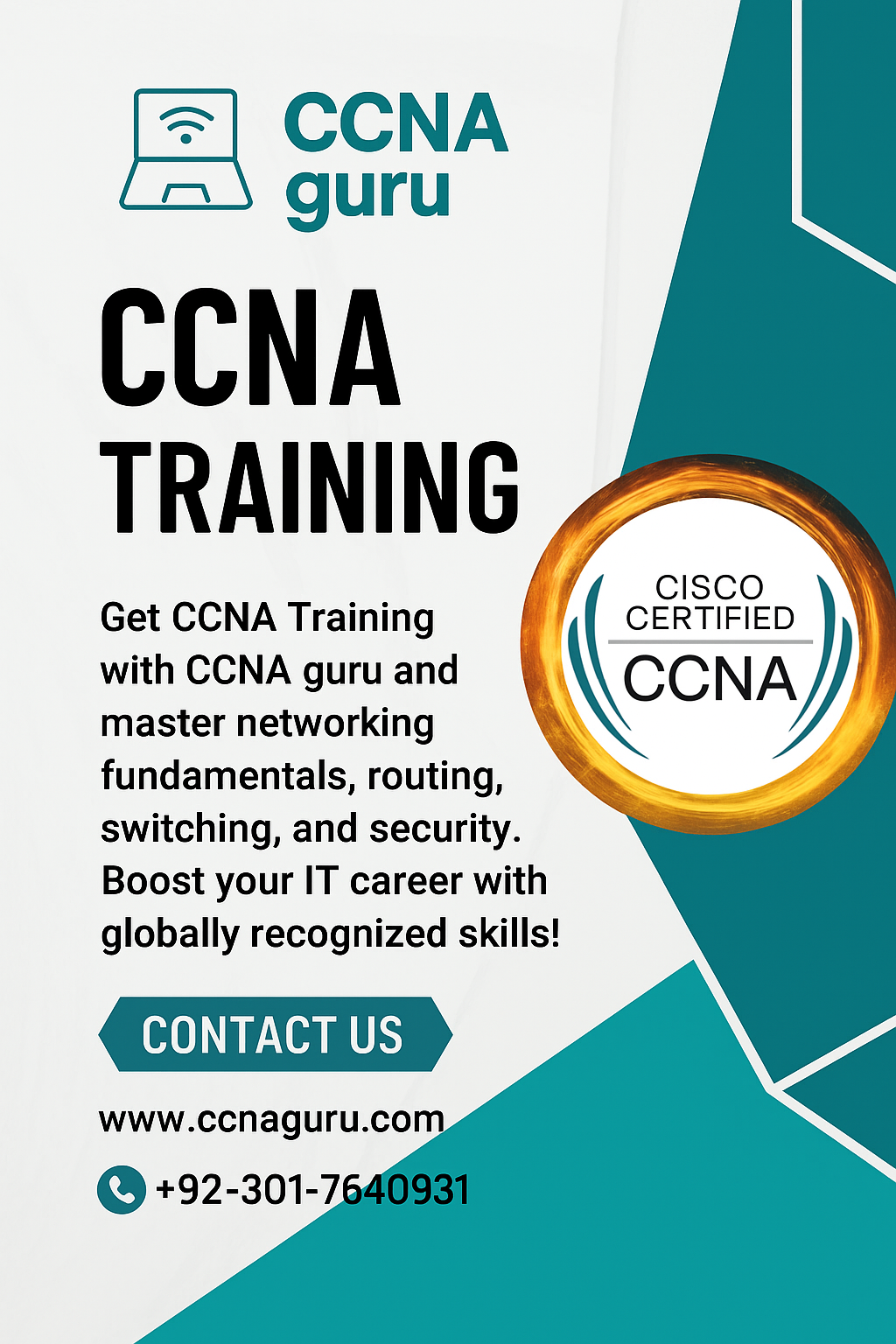 Ethical Hacking, CCNA & CCNP Training in Rahim Yar Khan (RYK)
