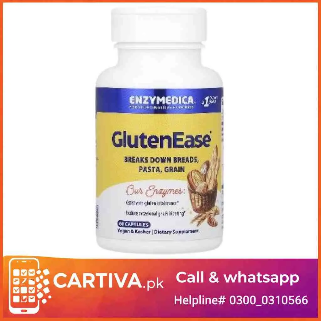 Enzymedica Gluten Ease Capsules in Pakistan/03000310566