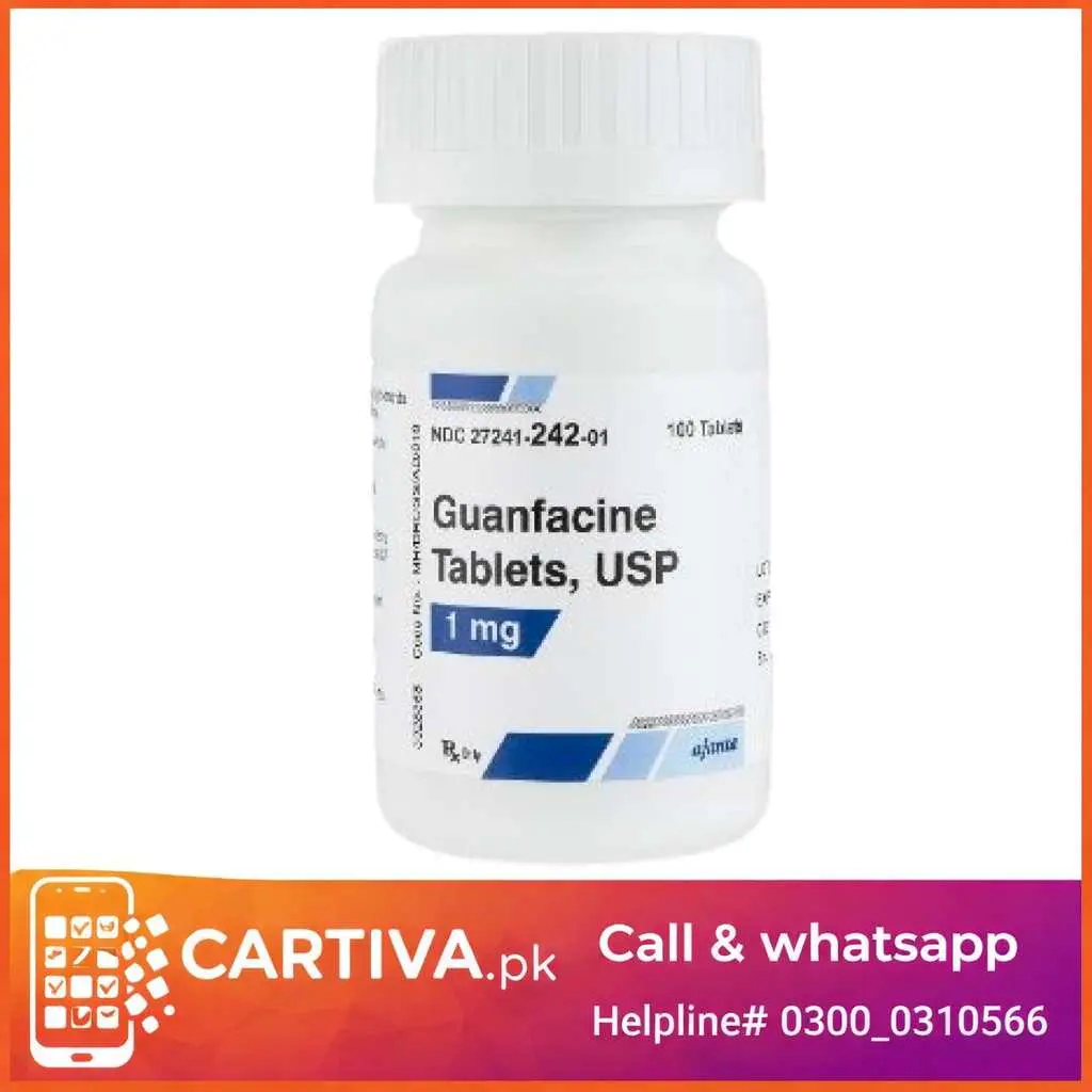 Guanfacine 1mg MR Price In Pakistan/03000310566
