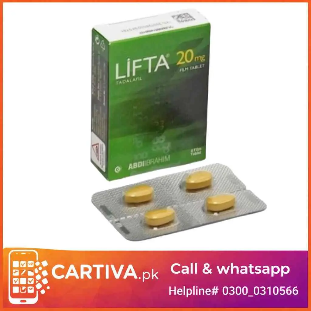 Lifta 20mg Tadalafil Tablets in Pakistan/03000310566