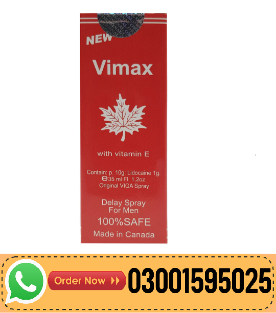 Vimax with Vitamin E Delay Spray for Men 45 ML In Pakistan-03001595025