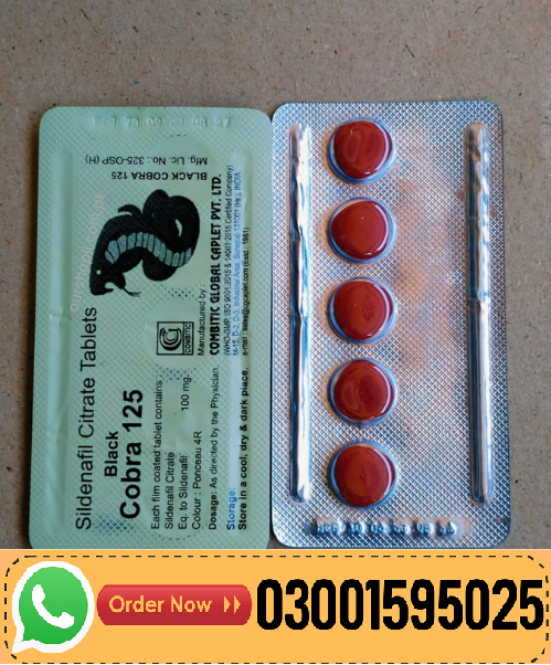 Black Cobra Tablets Price In Pakistan-03001595025