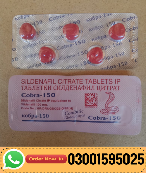 Black Cobra 150mg Tablets In Pakistan-03001595025