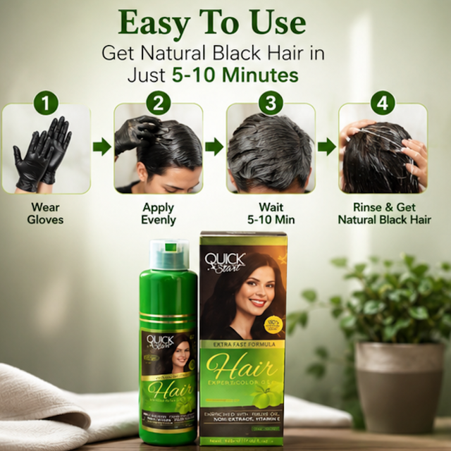 Quick Shine Hair Color Gel Price in Muridke 03001819306