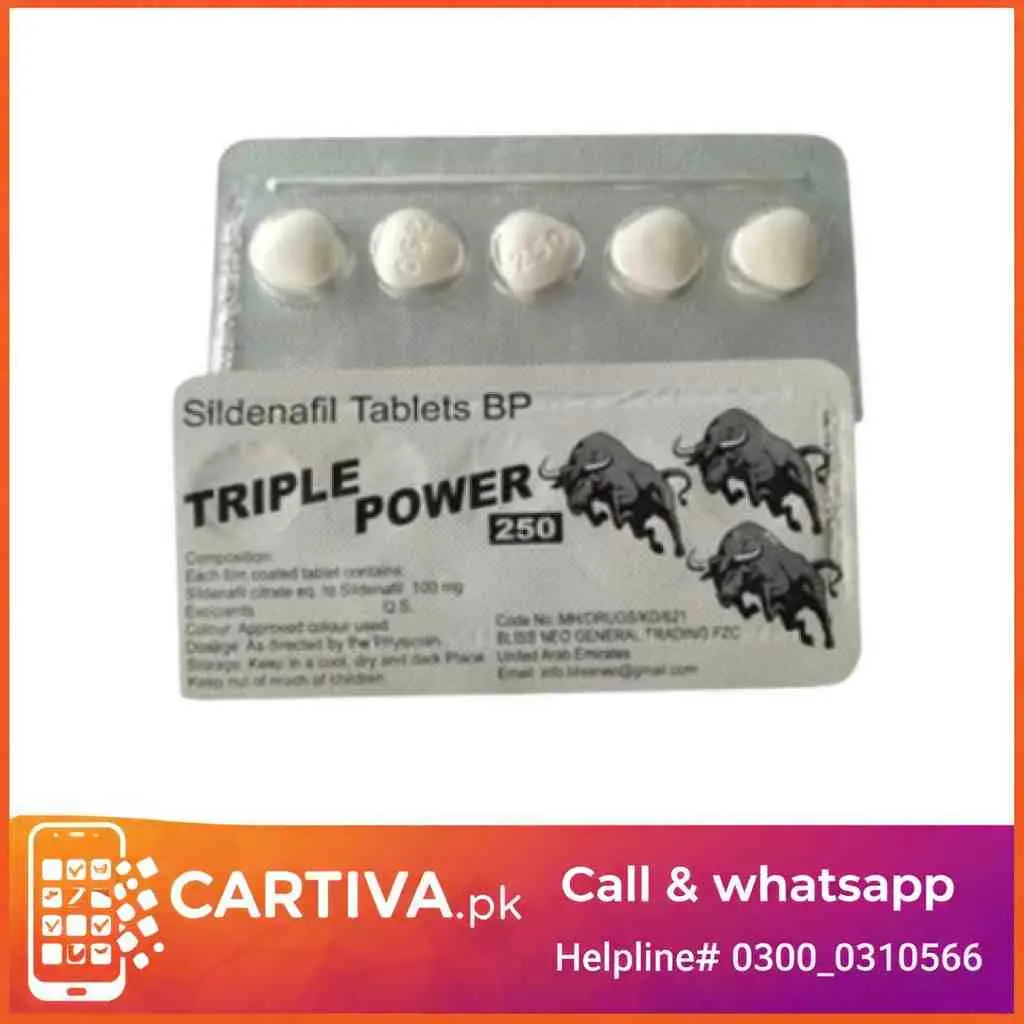 Triple Power 250Mg Tablets In Pakistan/03000310566