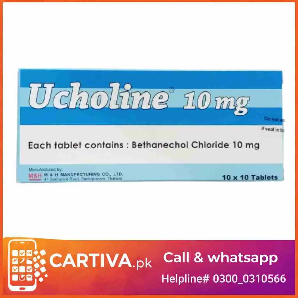 Ucholine 10mg Tablets in Pakistan/03000310566