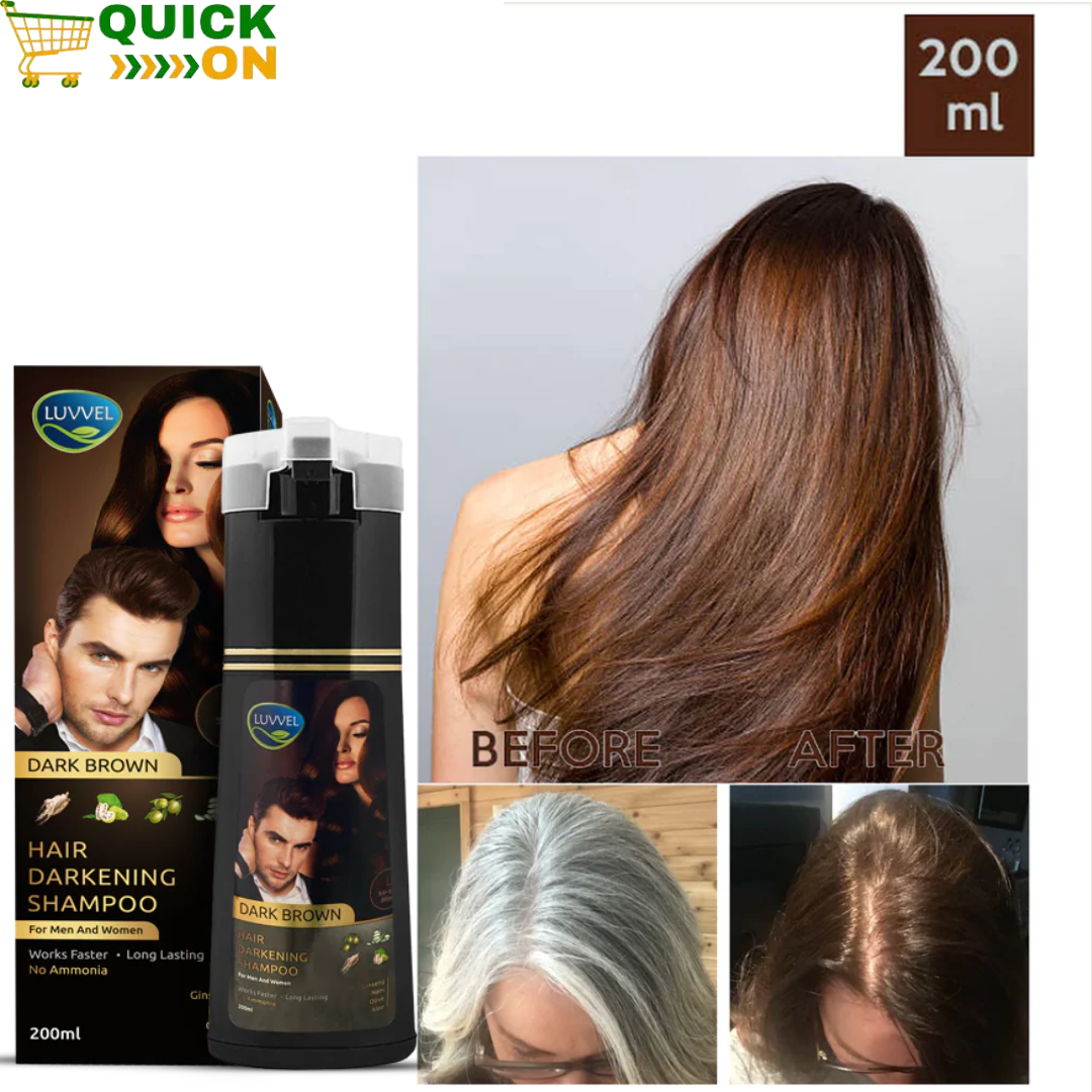 Luvvel Hair Darkening Shampoo Price in Abbottabad 03001819306