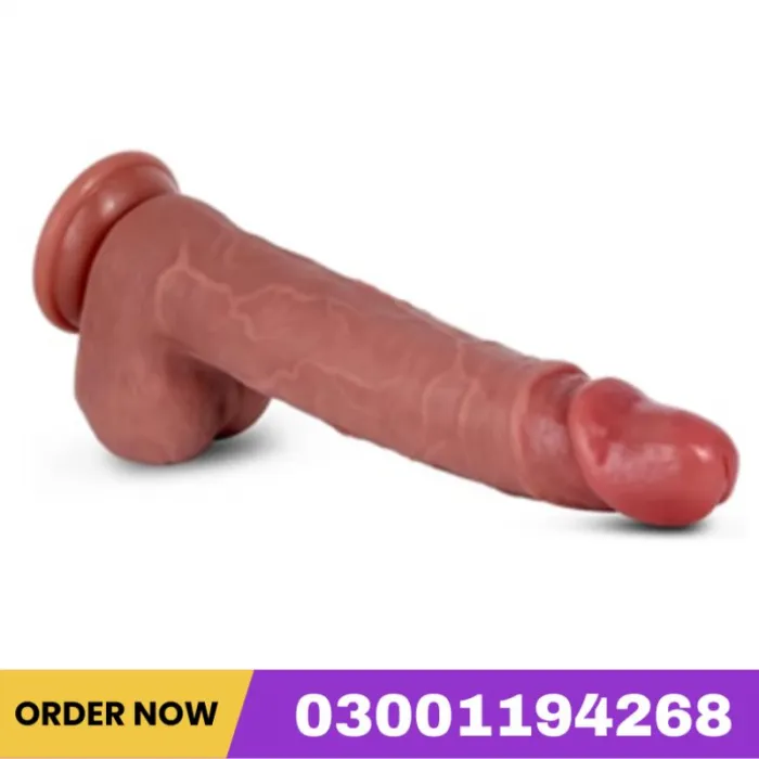 9-Inch Realistic Silicone Dildo Huge Sex Toy Price In Pakistan – {03001194268}