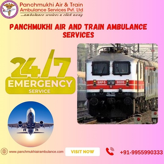 Book Panchmukhi Air and Train Ambulance Service in Lucknow at an Affordable Price