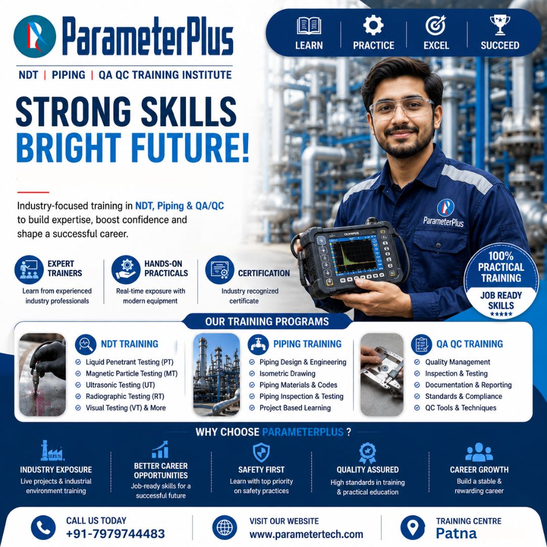 Comprehensive NDT Training Course in Muzaffarpur