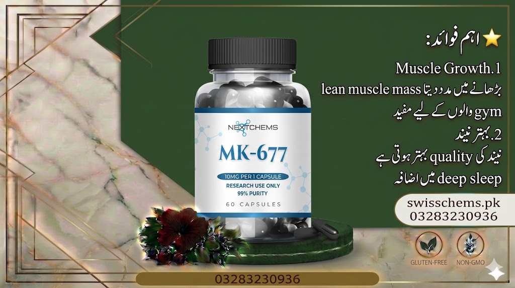 Buy Nextchems MK-677 (Ibutamoren) 10mg – 60 Capsules in Khairpur