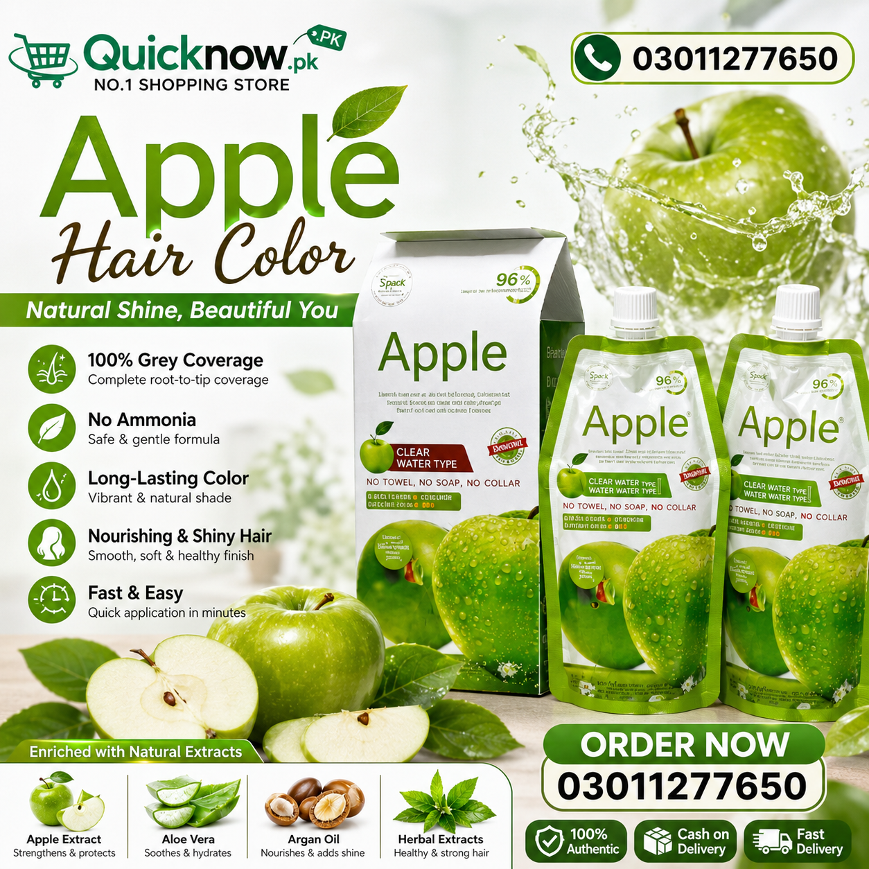Apple Hair Color Price In Lahore – 03011277650