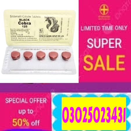 Original Black Cobra Tablets In Larkana | 03025023431 – Buy