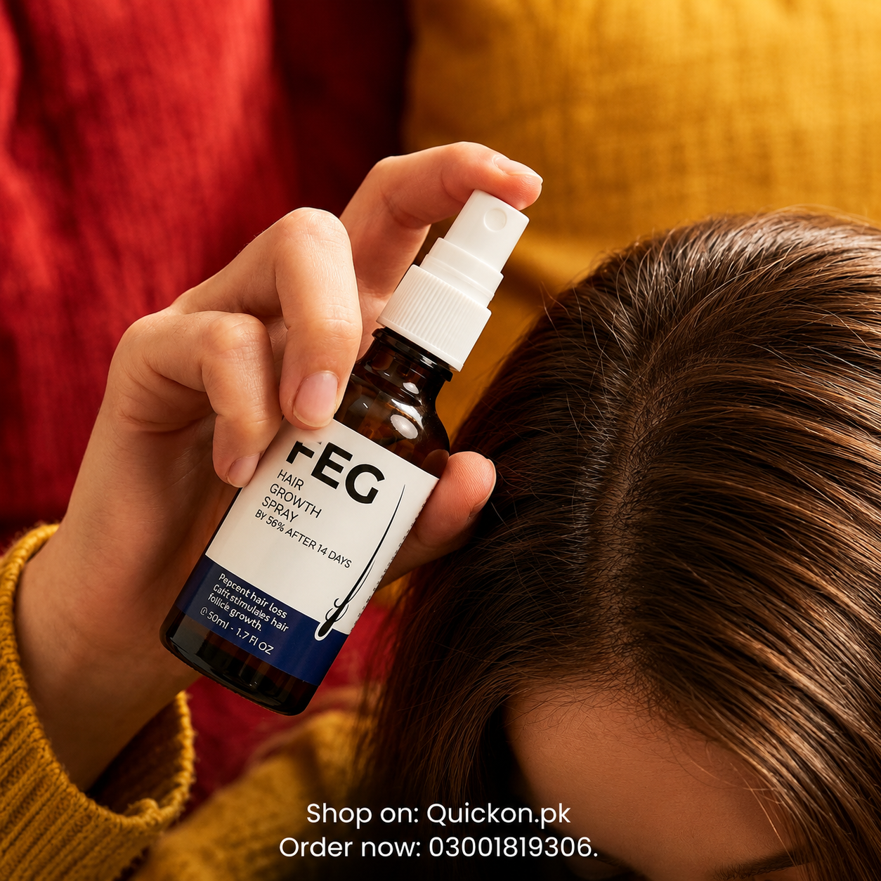 Feg Spray price in Kabal – Feg Hair Growth Spray Price in Haveli Lakha – Quickon.pk Online Official Store