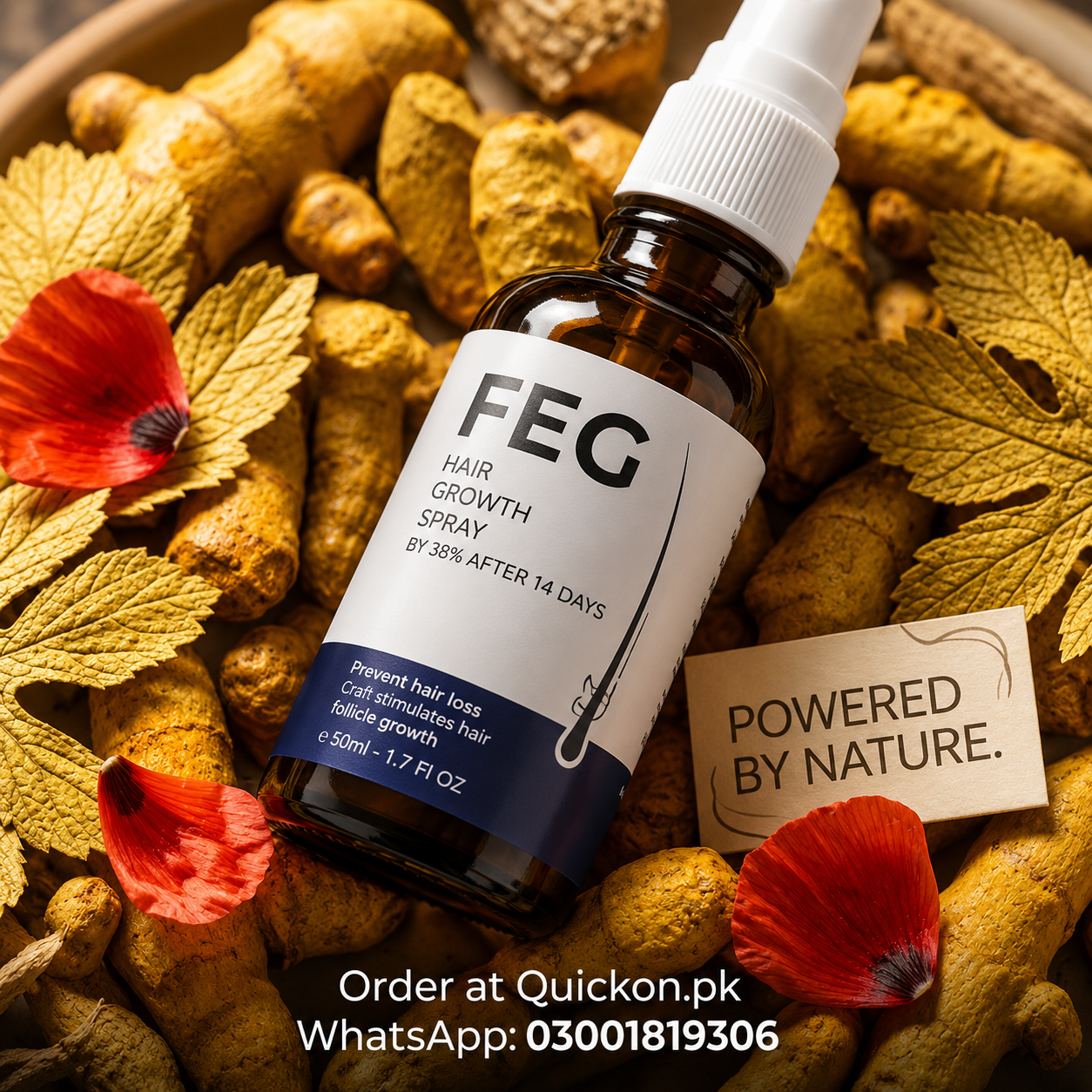 Feg Spray price in Kot Abdul Malik – Feg Hair Growth Spray Price in Shujabad – Quickon.pk Online Official Store