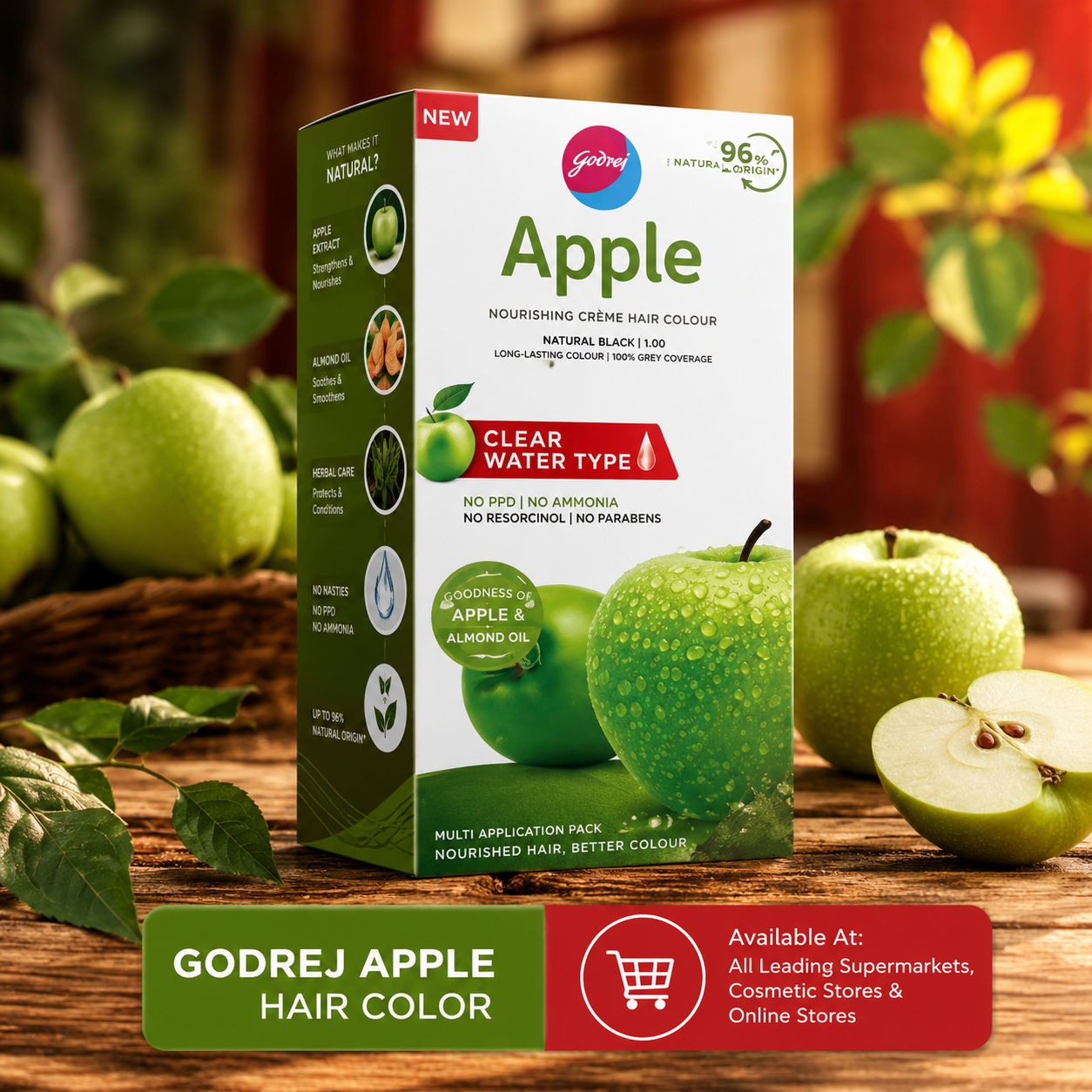 Godrej Apple Hair Color – Godrej Apple Hair Color Price in Jampur – 03001819306