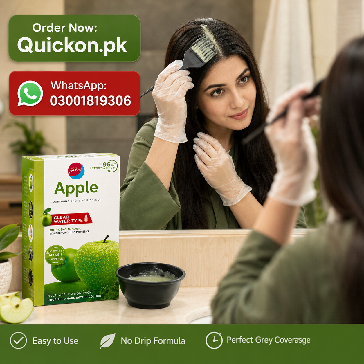 Godrej Apple Hair Color – Godrej Apple Hair Color Price in Swabi – 03001819306