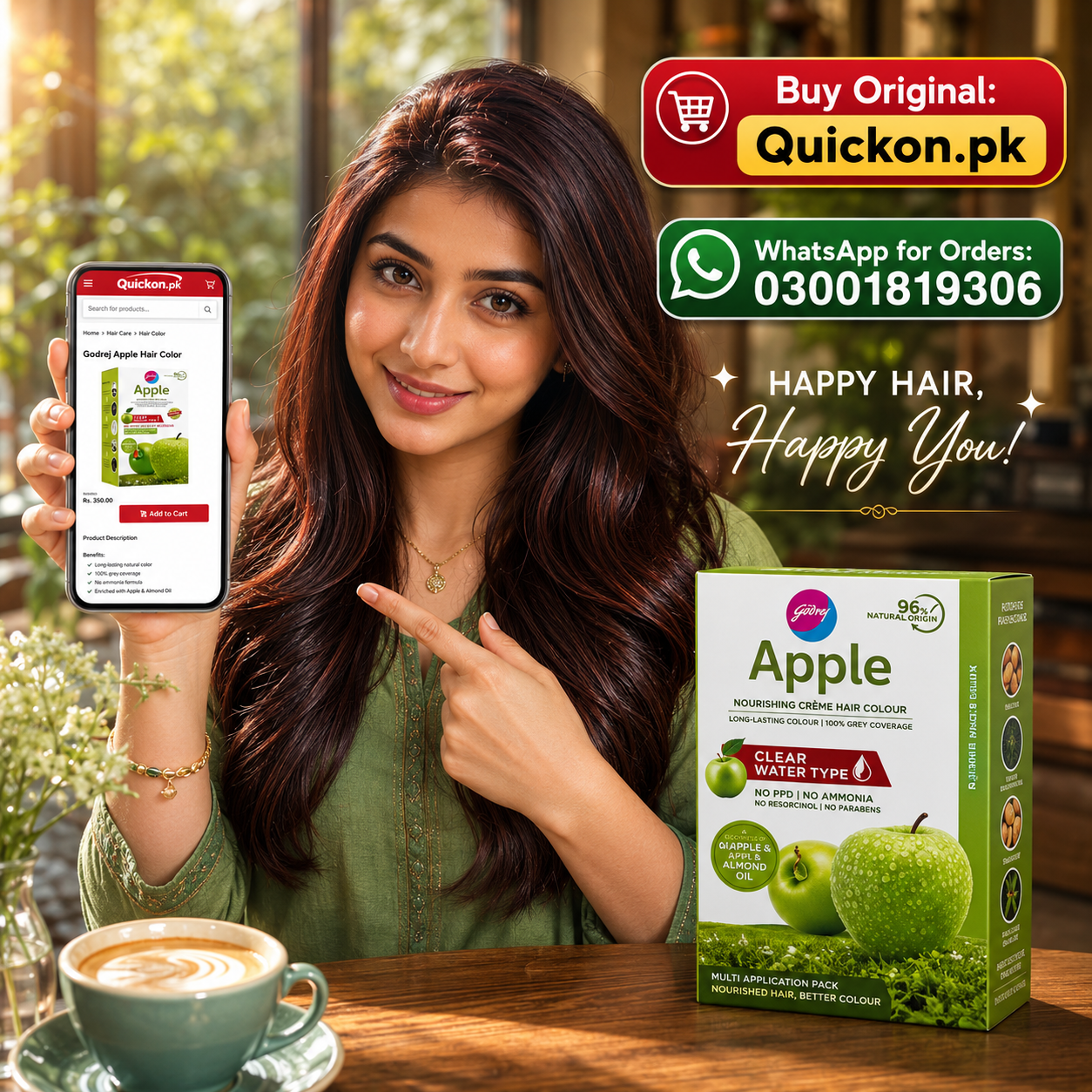 Godrej Apple Hair Color – Godrej Apple Hair Color Price in Khairpur – 03001819306