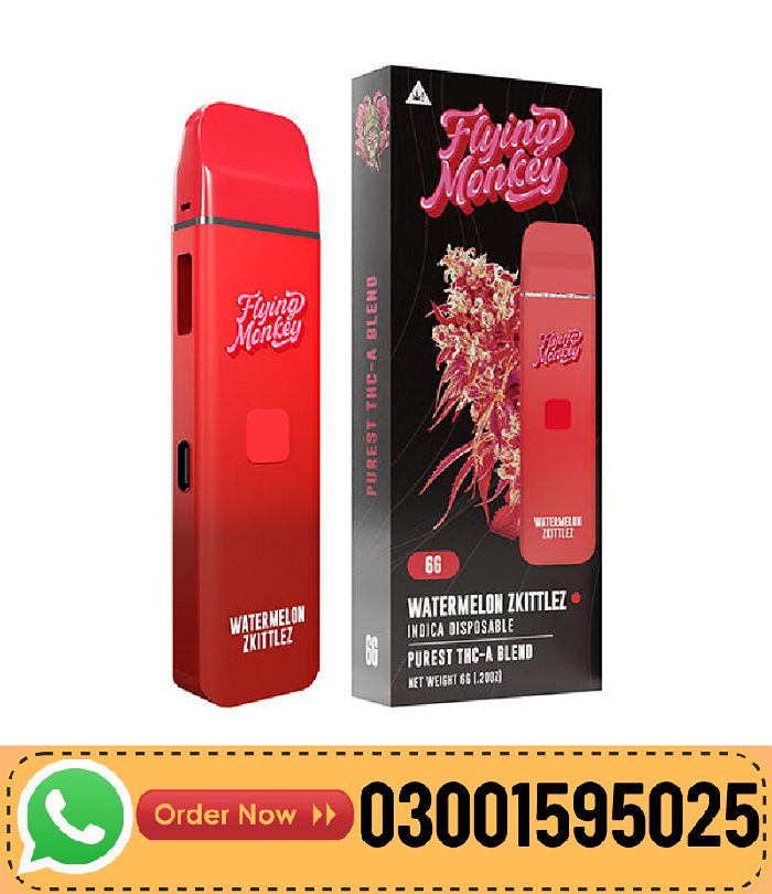 Flying Monkey Purest THC-A Blend Disposable 6G In Umerkot – 03001595025