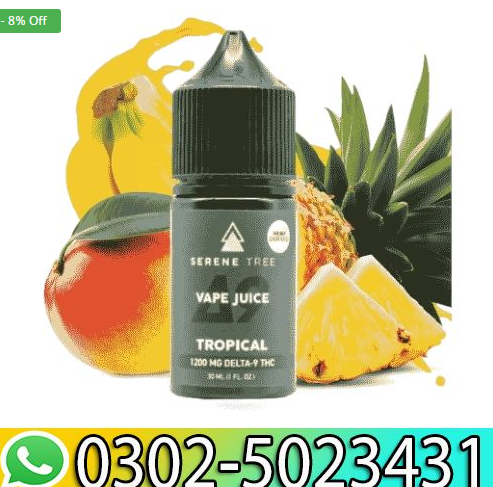 Delta-9 THC Tropical Vape Juice Same Day in Faisalabad | Shop