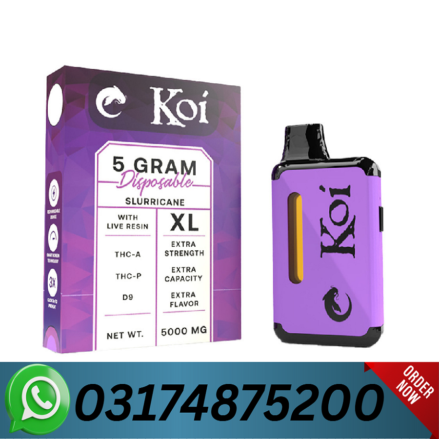 Koi THCA + THCP + D9 Disposable 5G Price In Sheikhupura – {03174875200}