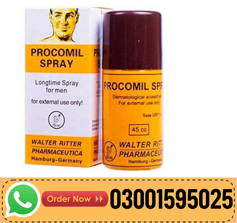 Procomil Longtime Delay Spray For Men 40 ML In Pakistan-03001595025