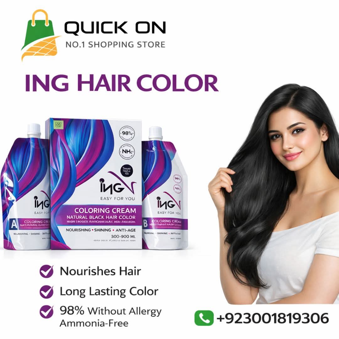 ING Hair Color Price in Dera Ghazi Khan 03001819306