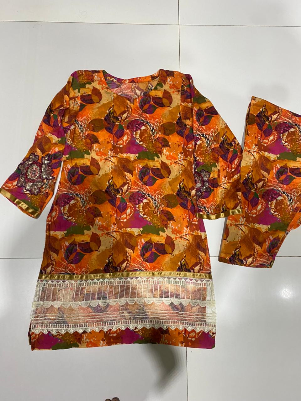 Puree lawn 2 pc suit