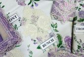 Printed Lawn Front Back & Sleeves