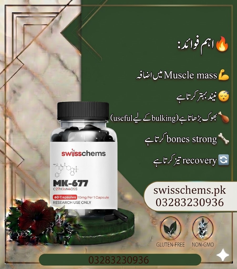 BuyNow MK-677 Ibutamoren 10mg 60 Capsules Price in Okara