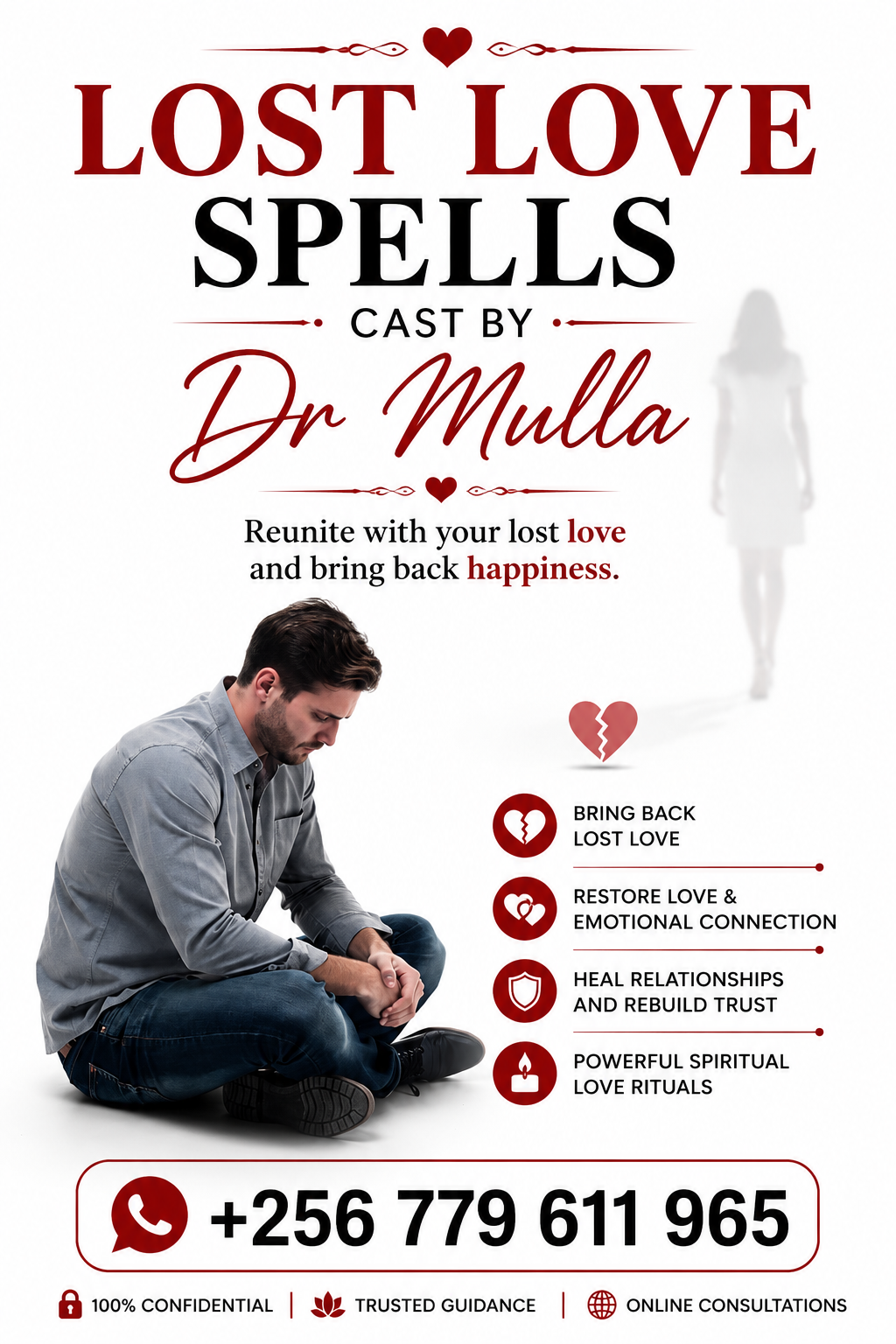Top 5 Powerful Lost Love Spells by Dr. Mulla – WhatsApp +256 779 611 965