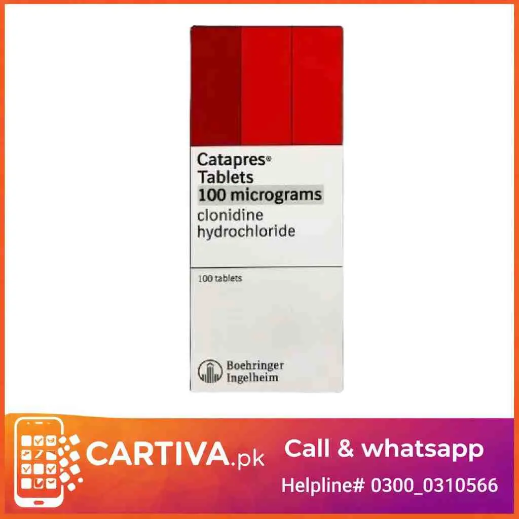 Catapres 100 mcg Tablets In Pakistan/03000310566