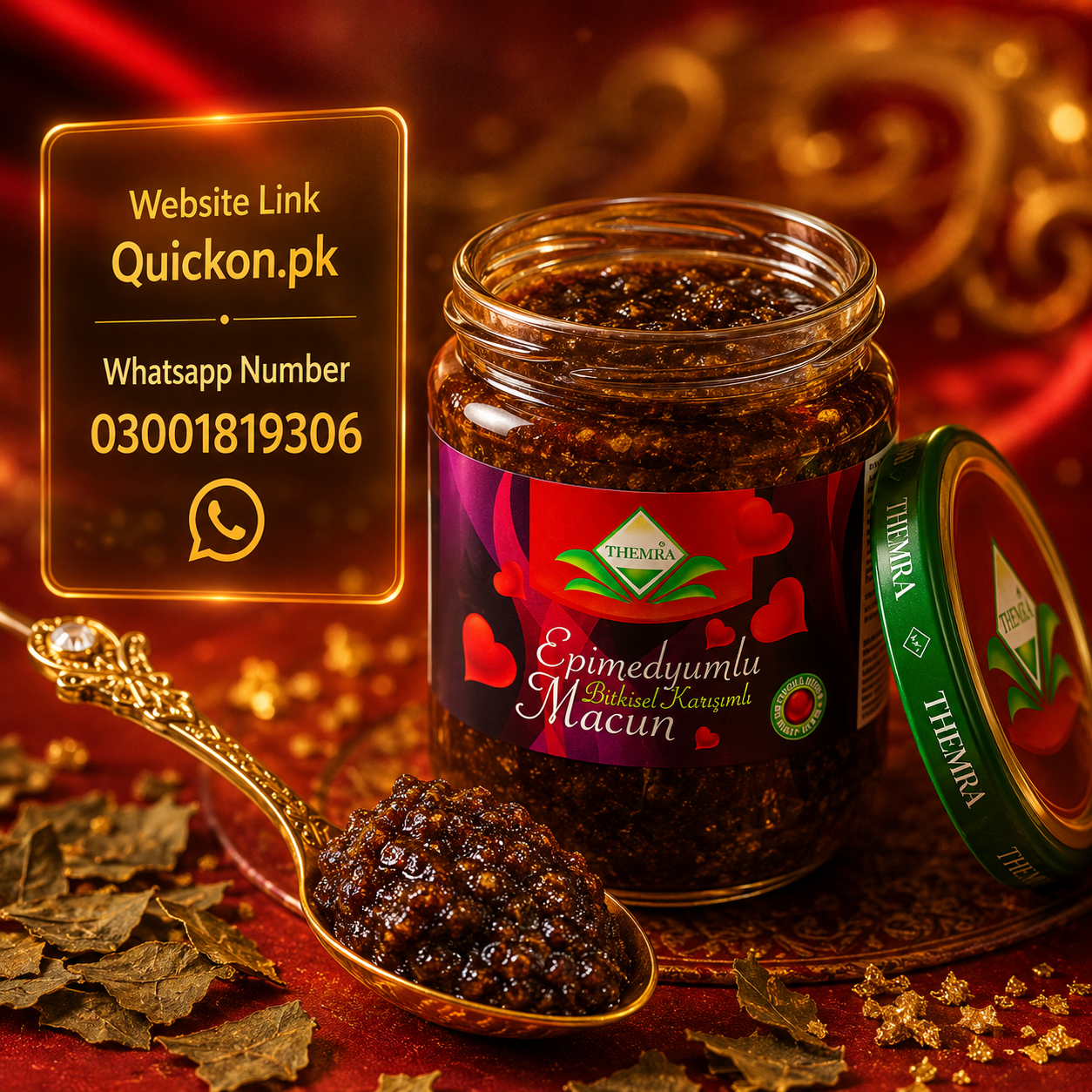 Epimedium Macun Price in Jaranwala – Buy Themra Turkish Honey – 03001819306