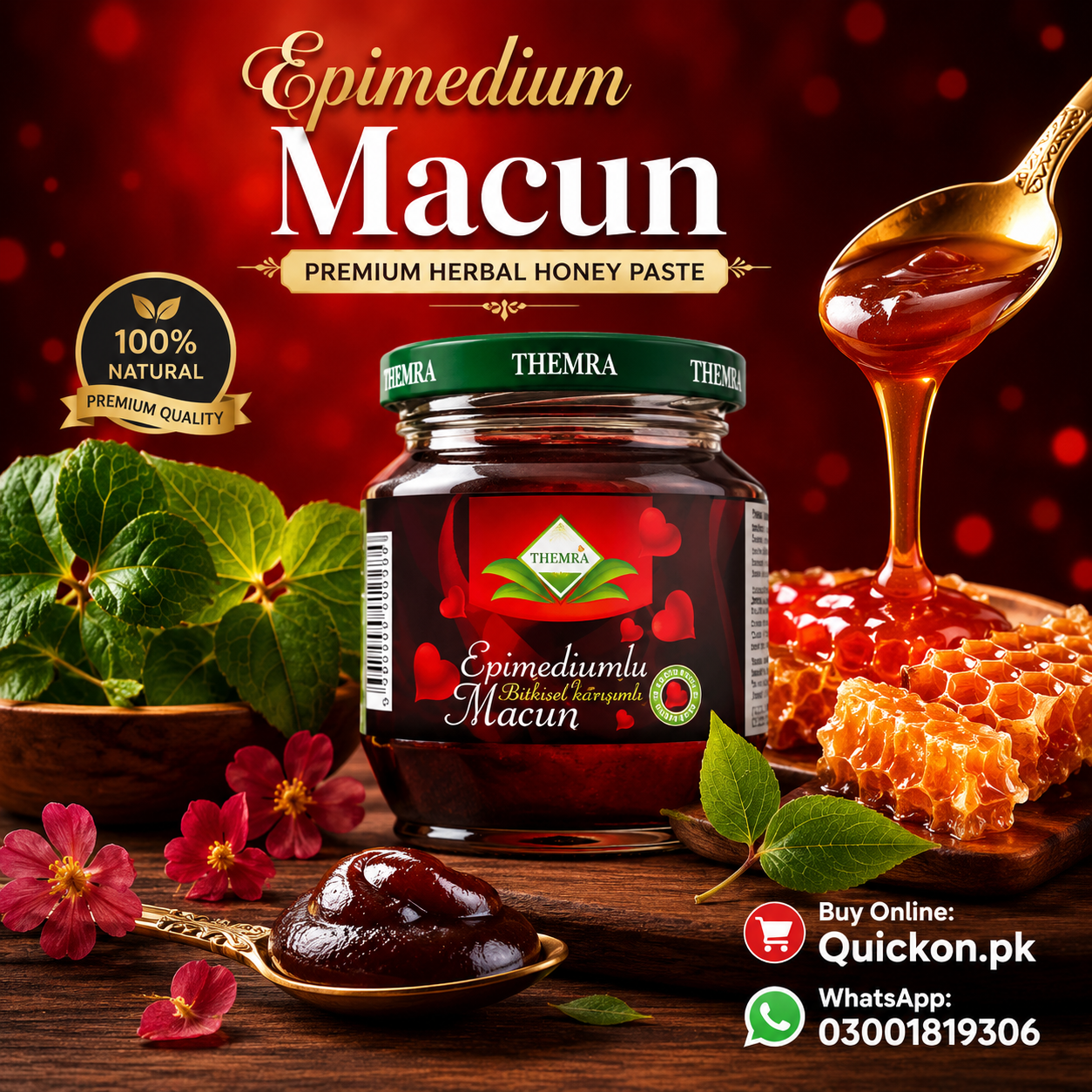 Themra Epimedium Macun Price in Moro – 03001819306