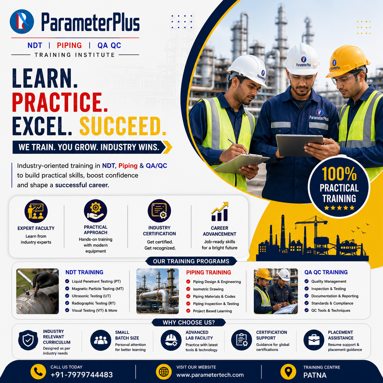 Modern NDT Education Program for Students in Aurangabad