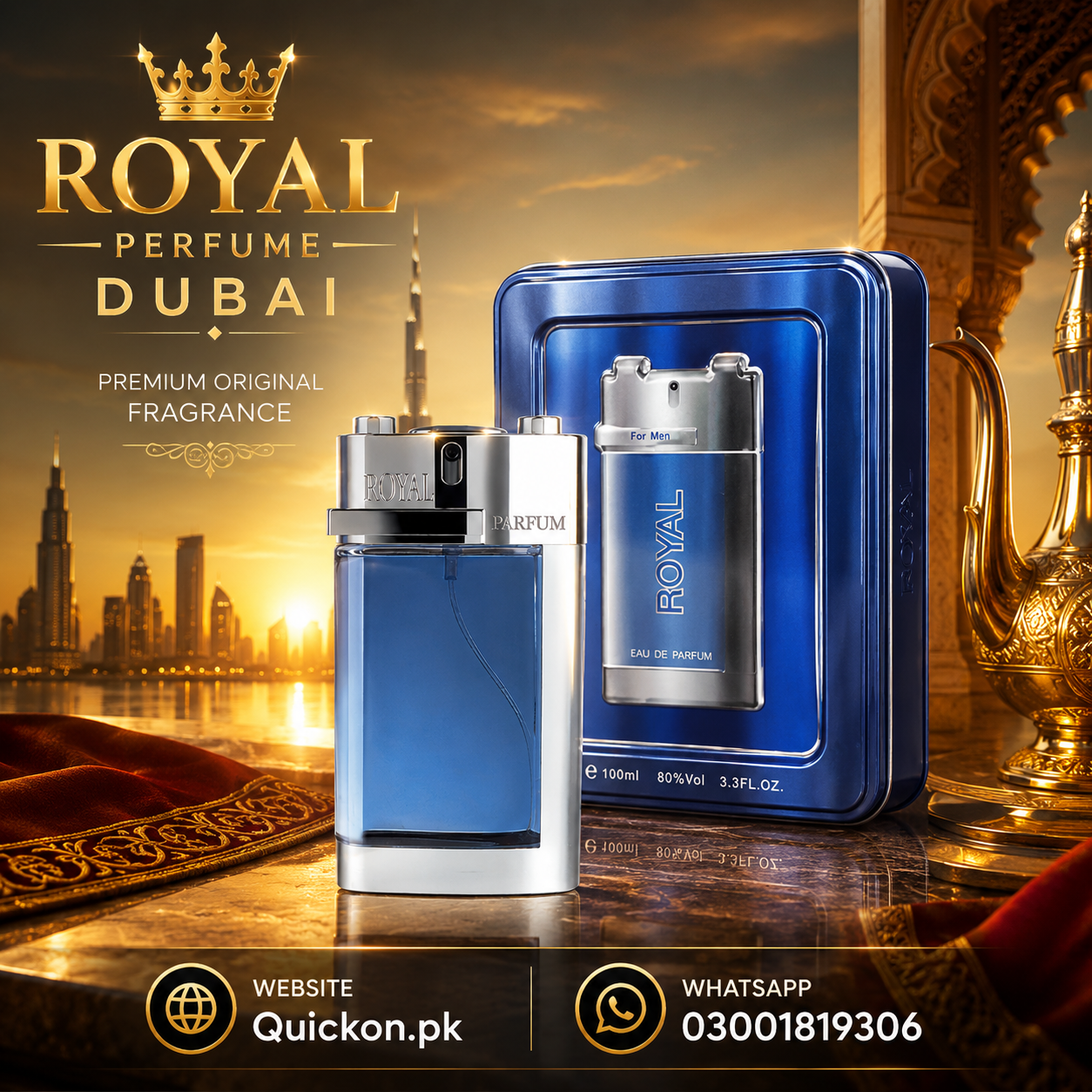 Royal Perfume Price in Faisalabad – 03001819306