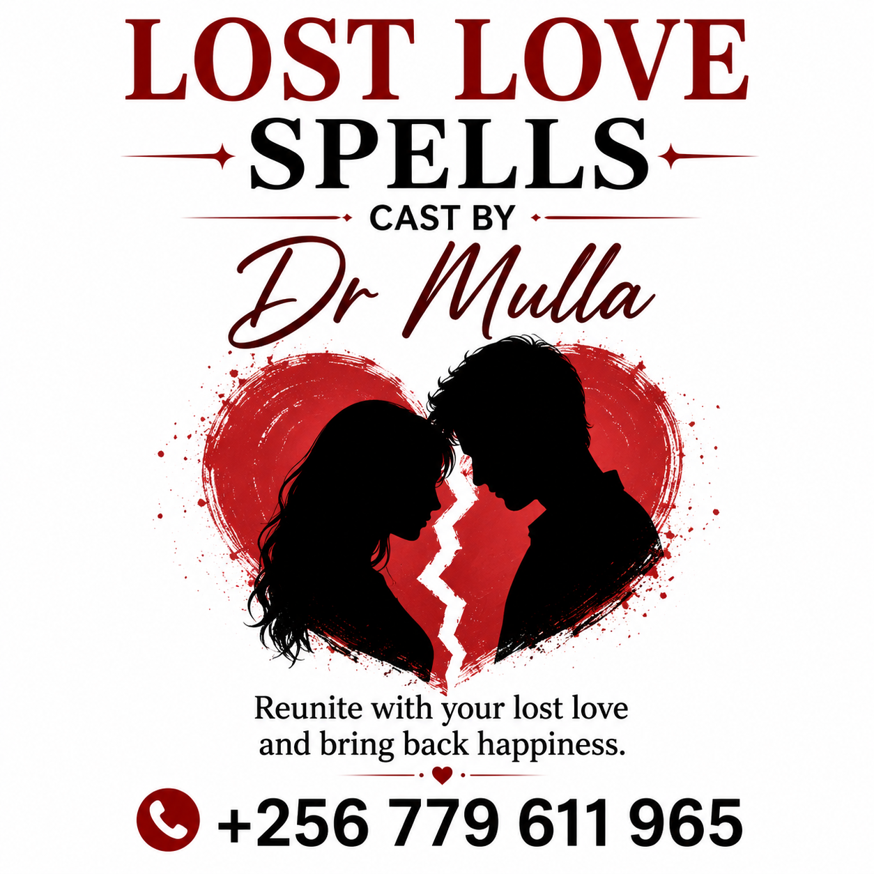 Powerful Lost Love Spells Online: Love Reconciliation Spells for Couples Seeking a Fresh Start | WhatsApp +256 779 611 965